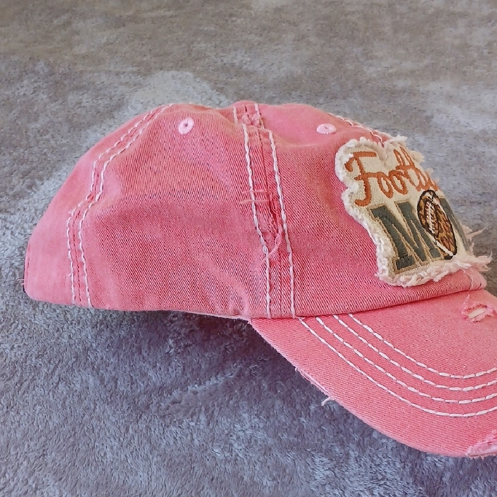 Kbethos Vintage Pink Football Mom Cap - Picture 5 of 7